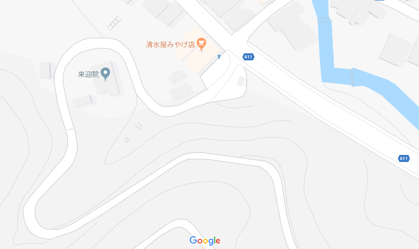 同じ場所のGoogleマップ