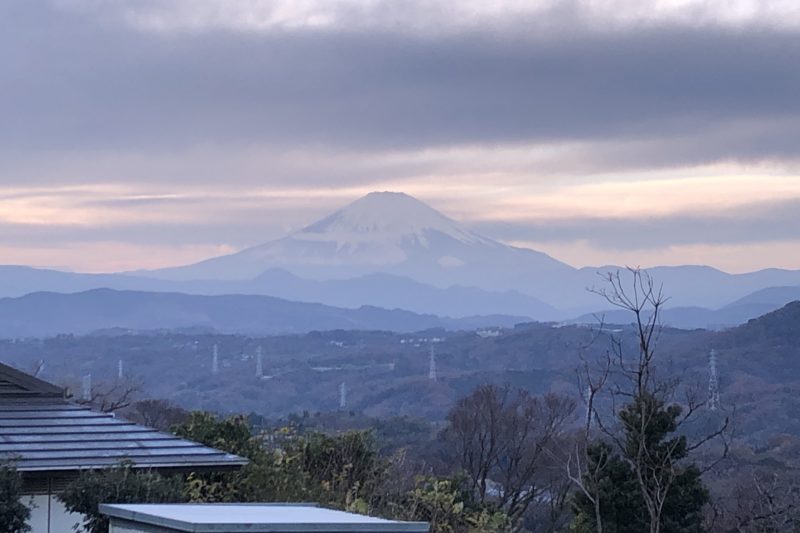 湘南平からの富士山