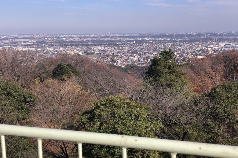 八菅山展望台からの眺望