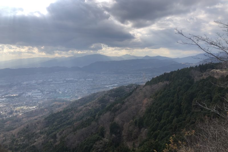ヤビツ峠からの眺望