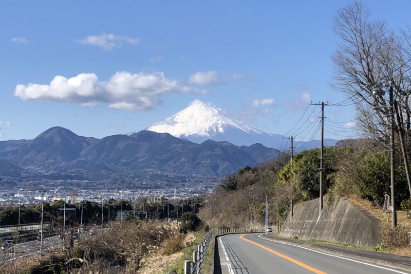 大井松田からの富士山