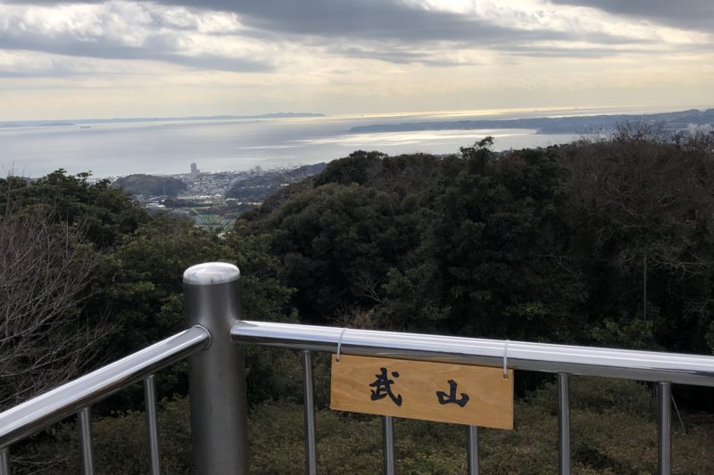 武山展望台からの景色