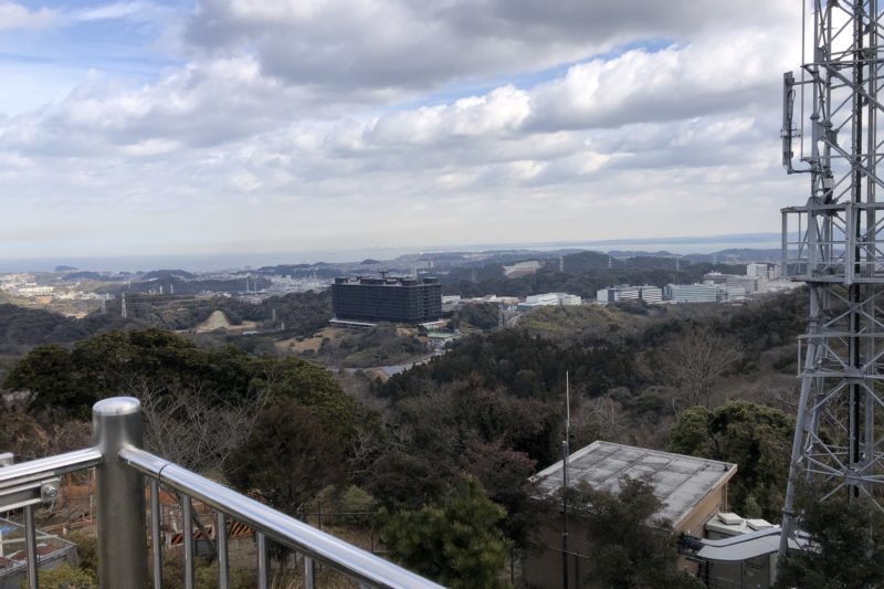 武山展望台からの景色