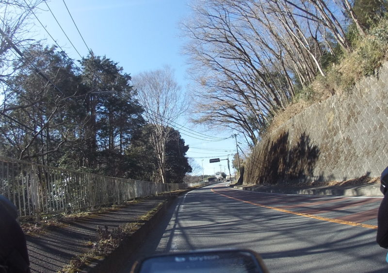 大井松田への上り道