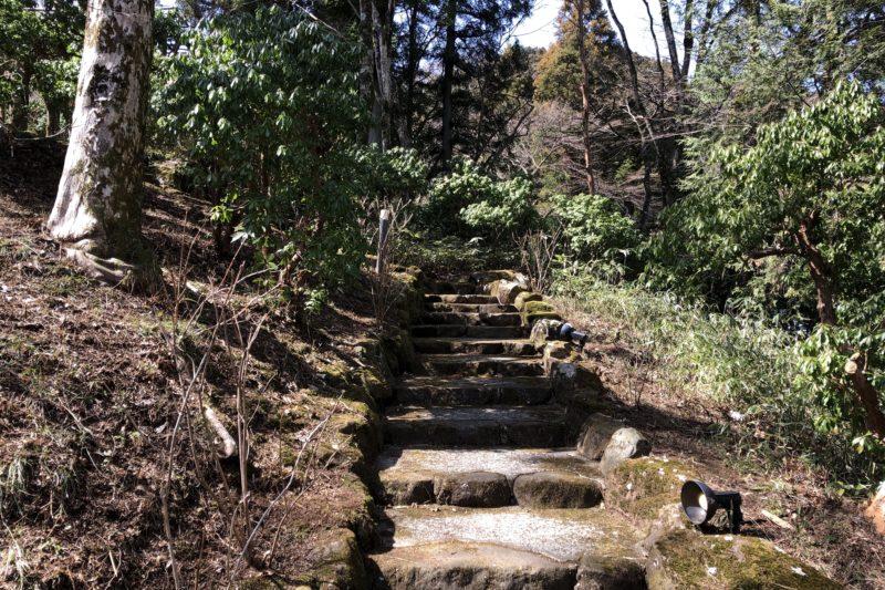 山王神社の階段