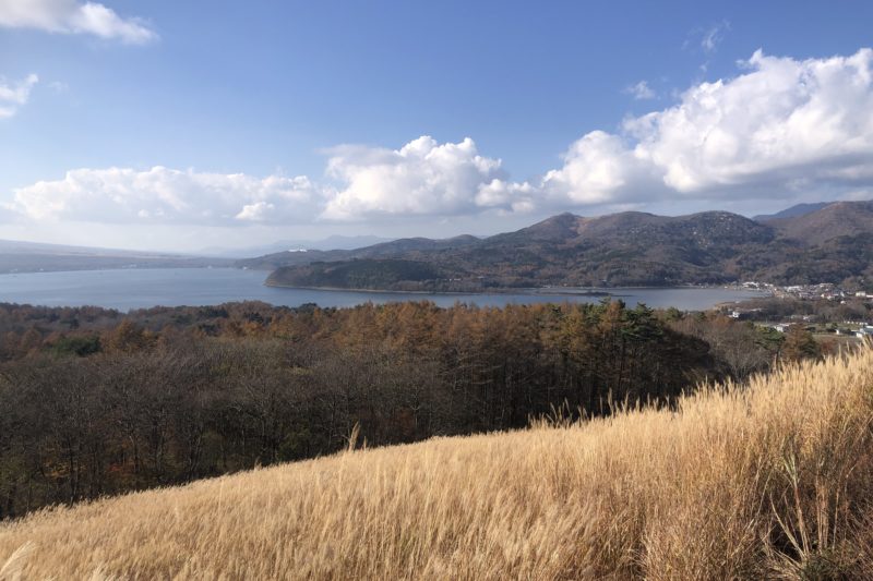 山中湖パノラマ台からの景色