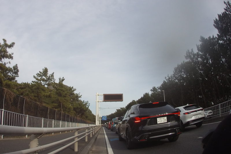 湘南海岸線の渋滞