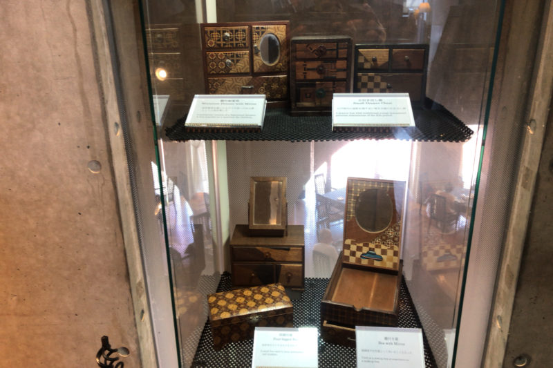 箱根芸術祭の寄木細工作品