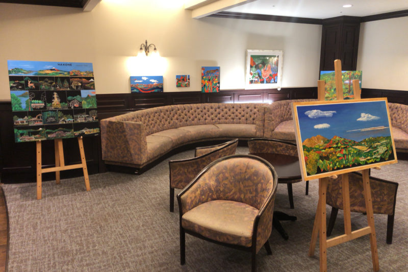 箱根芸術祭の作品