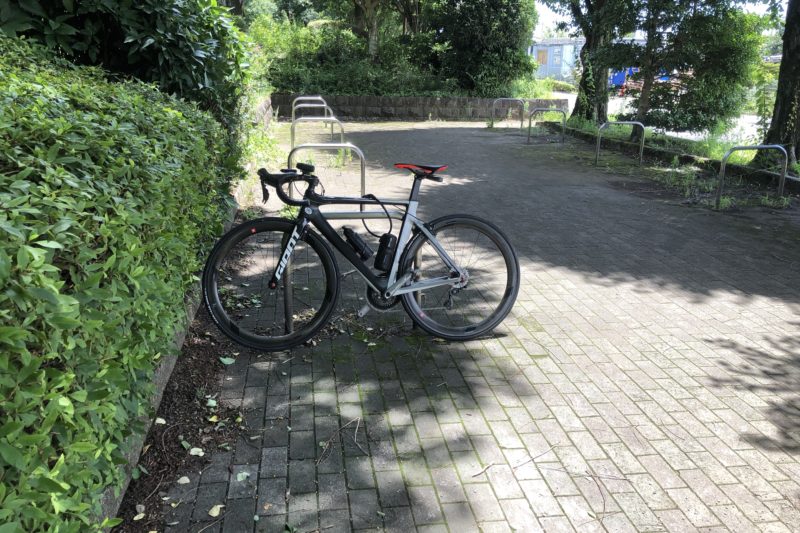 相模原北公園の駐輪場