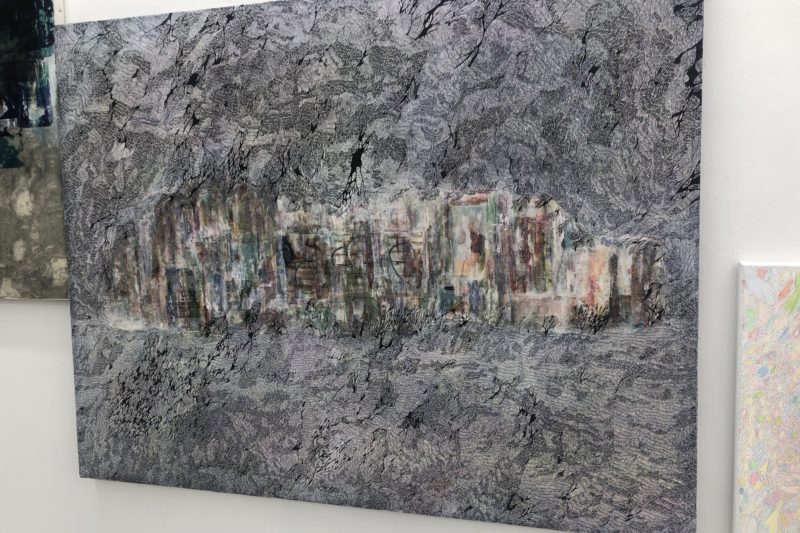 茂木敏宏展「優しさの浅瀬にて」の絵画