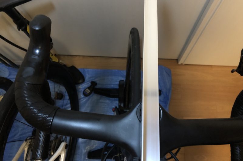 ハンドルの取り付け向き確認