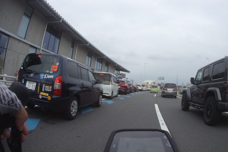 道の駅湘南ちがさきへの渋滞