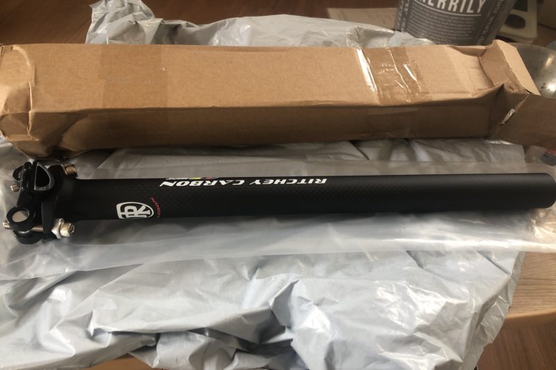 新しく購入したシートポスト