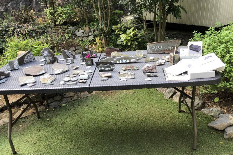 アート散歩でのAtelier Junko作品