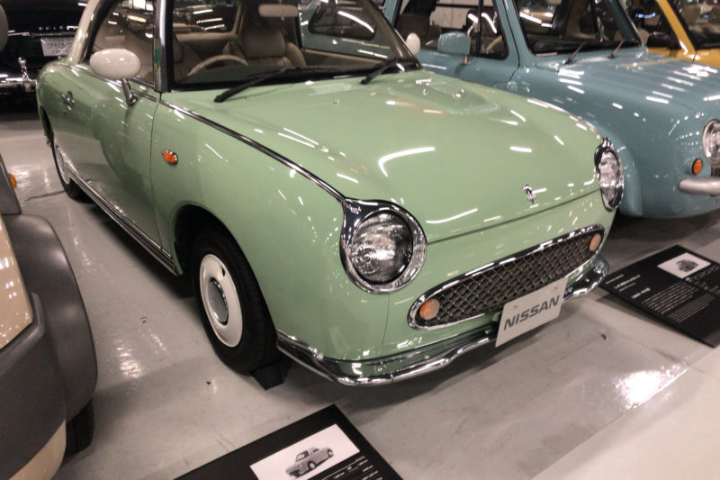 日産ヘリテージコレクションのフィガロ
