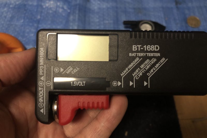 CR3032電池の電力測定