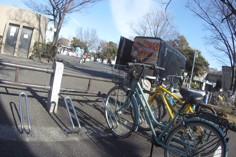 山下公園の駐輪場