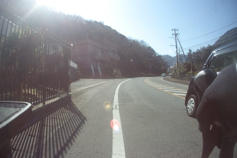 大室山への上り