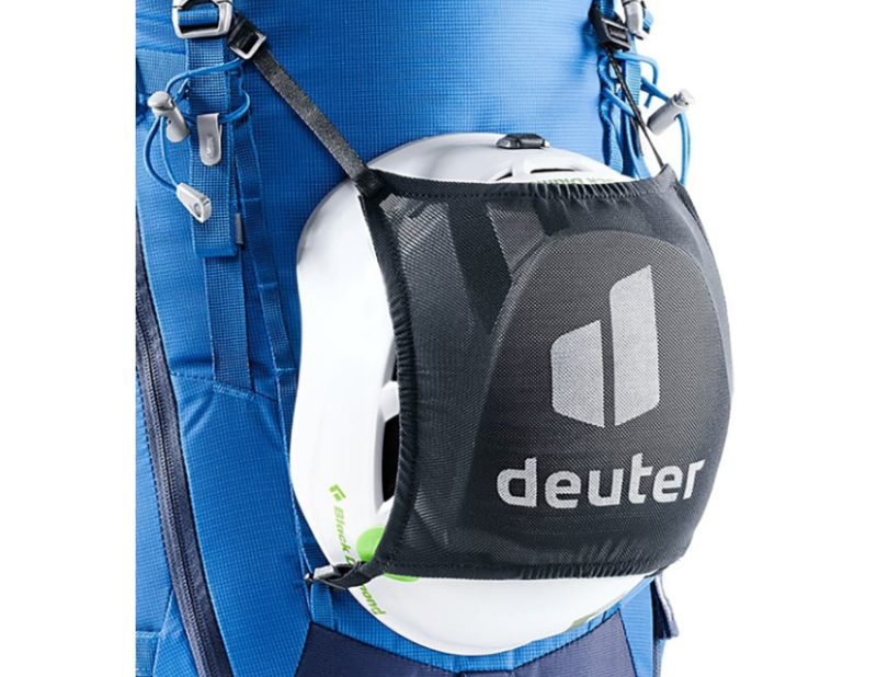 ドイター製のヘルメットホルダー