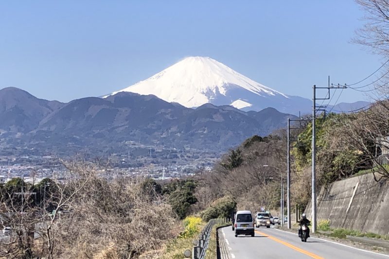 大井松田からの富士山